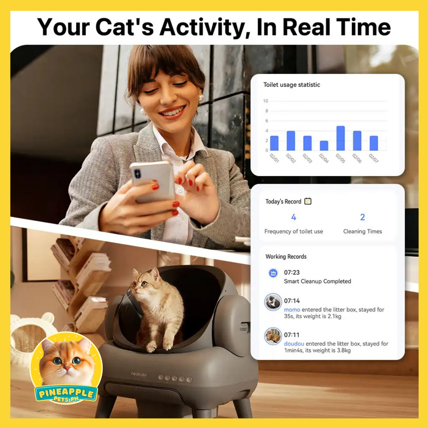 Neakasa M1 Open-top Automatic Cat Litterbox