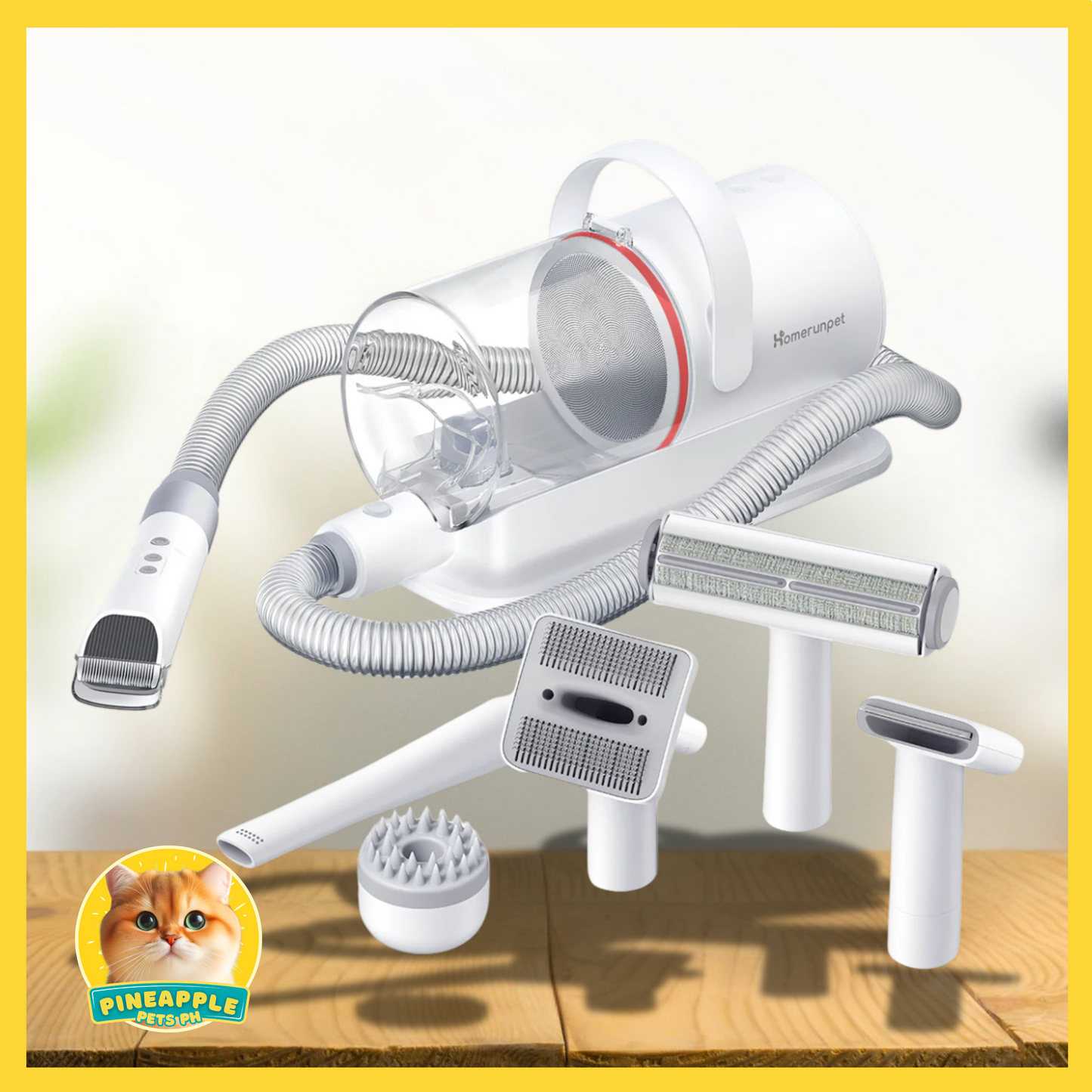 Homerunpet Vacuum Grooming Kit 6 IN 1