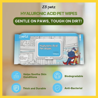 Z3 Hyaluronic Acid Pet Wipes
