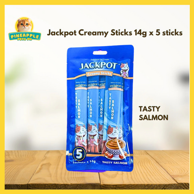 Jackpot Creamy Sticks Cat Treat 14g x 5