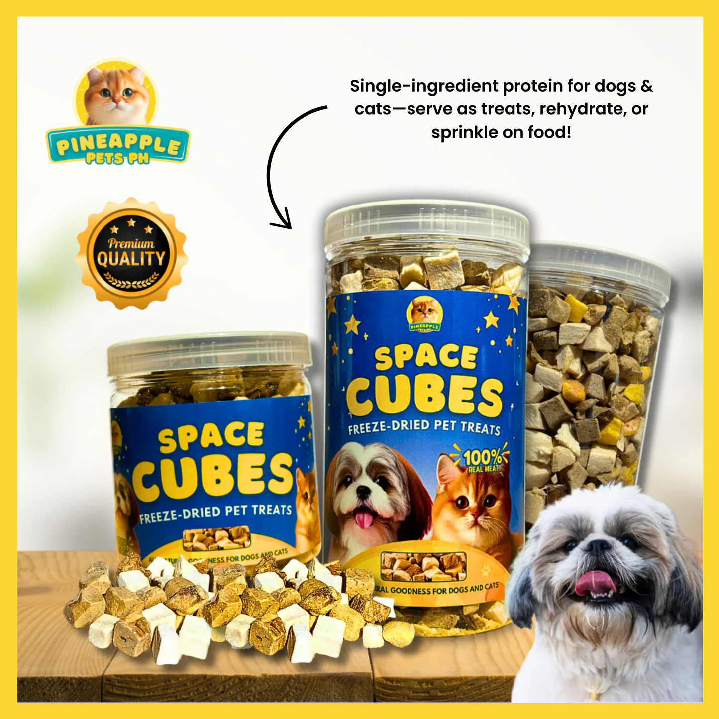 Space Cubes Freeze Dried Treats