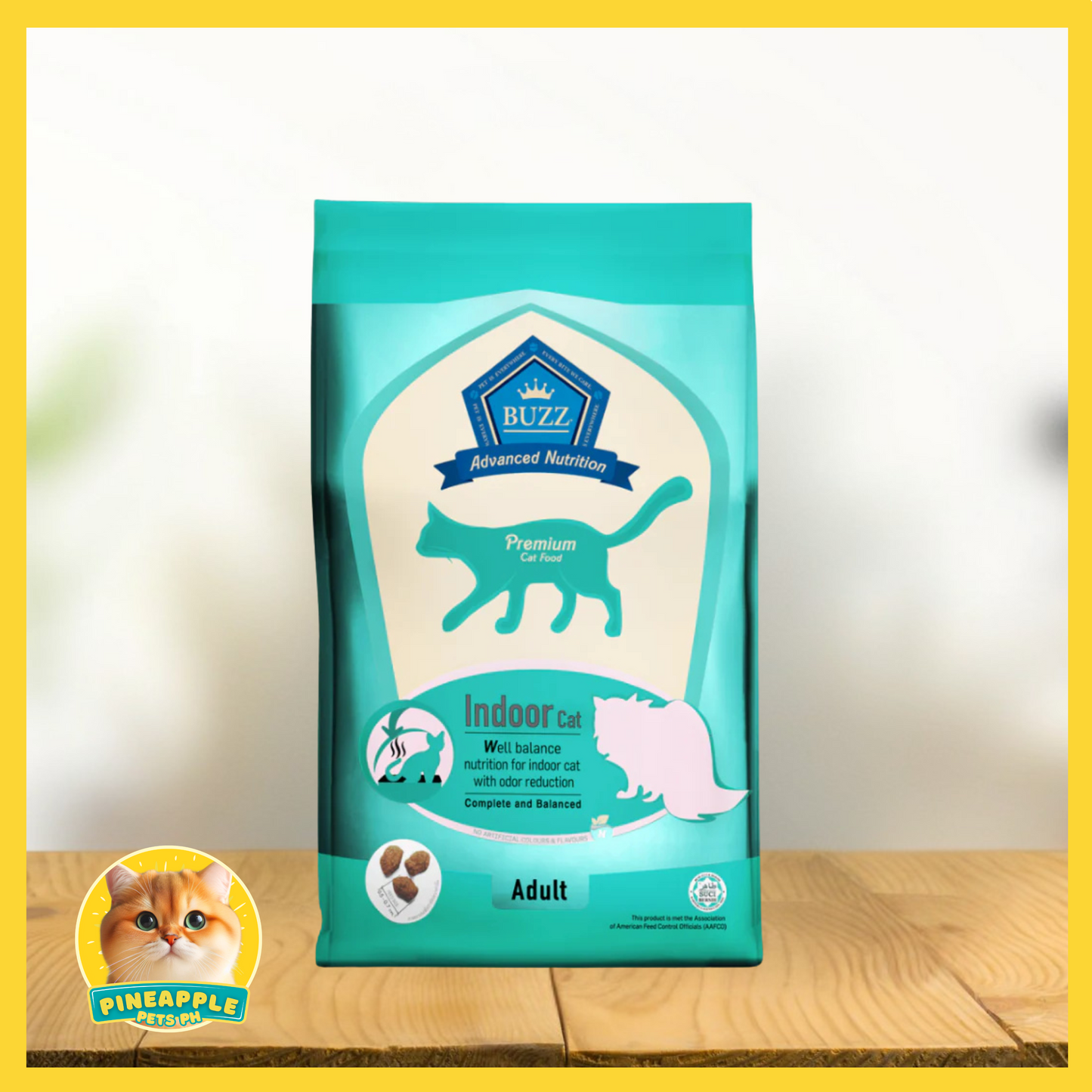 Buzz Indoor Cat Food 3kg