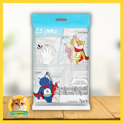 Z3 Hyaluronic Acid Pet Glove-Wipes