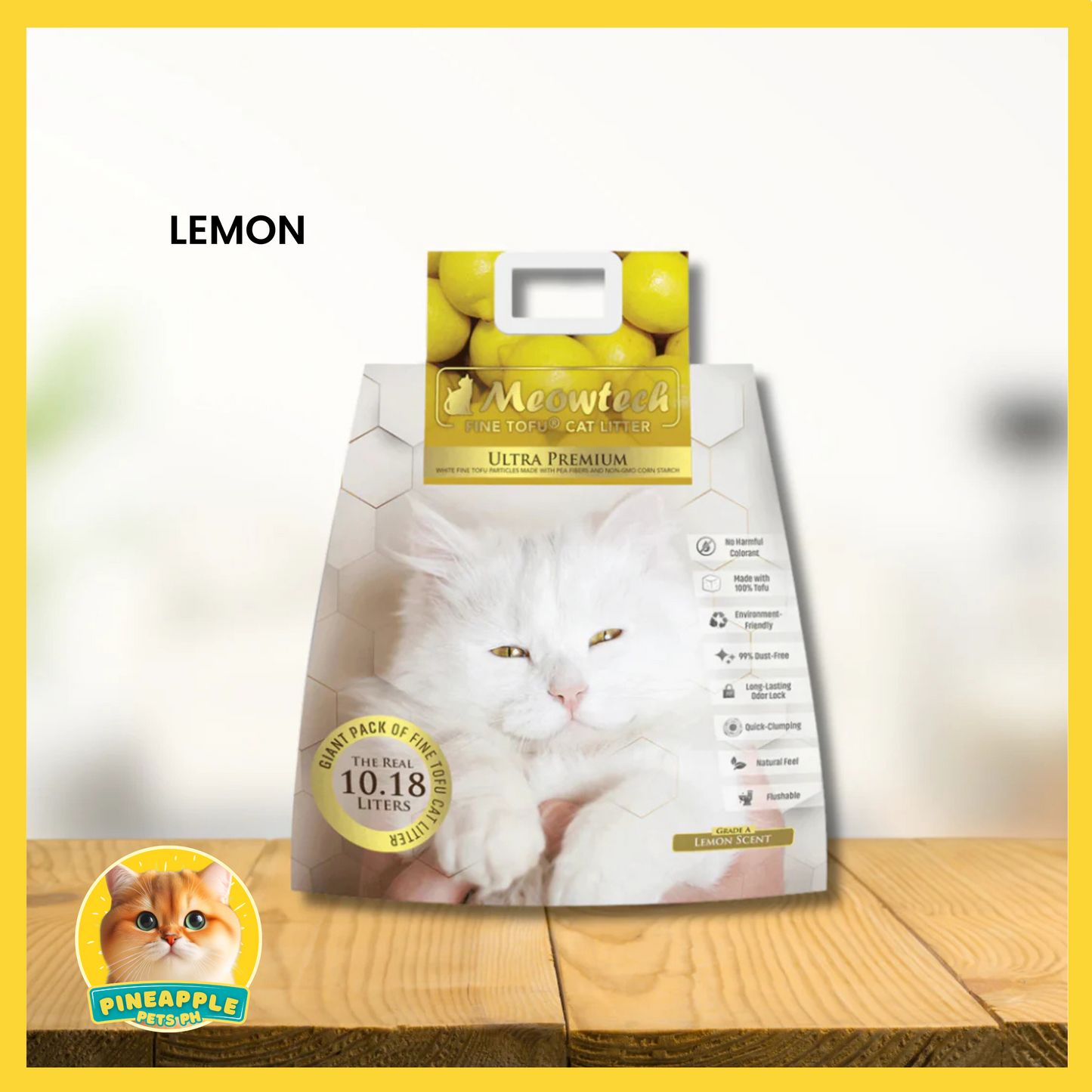 Meowtech Premium Cat Litter Sand 12.18L