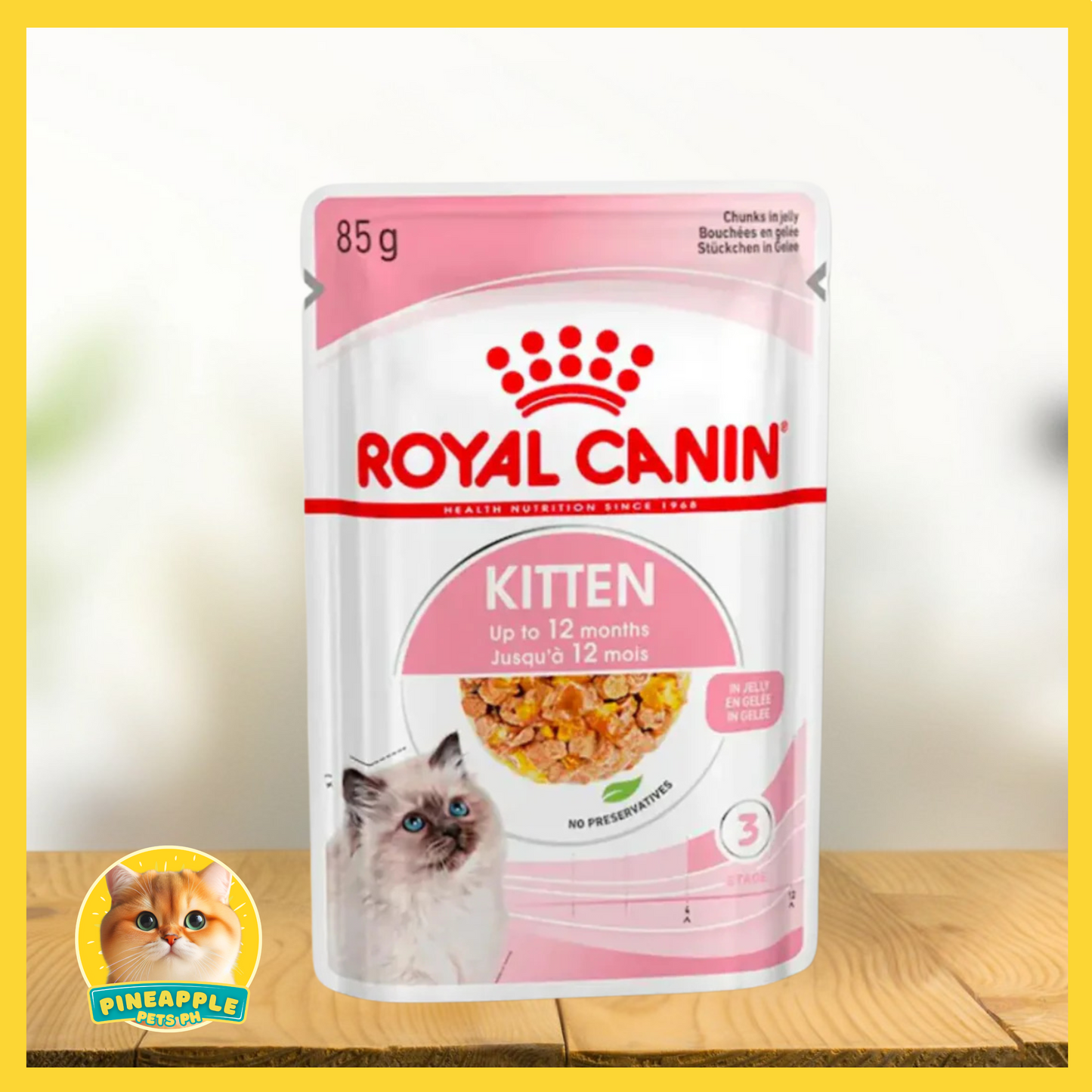 Royal Canin Cat Wet Food Pouch 85g (Kitten, Urinary, Hair and Skin, Hairball, Sterilised, Intense Beauty)
