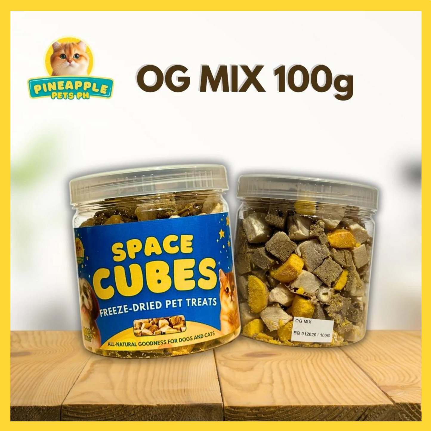 Space Cubes Freeze Dried Treats