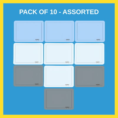 Anti Ant Mat Pack of 3 and Pack of 10 - Original Anti-Ant & Insect Repellent Pad | Pet-Safe Feeding Mat | Long-Lasting Effect