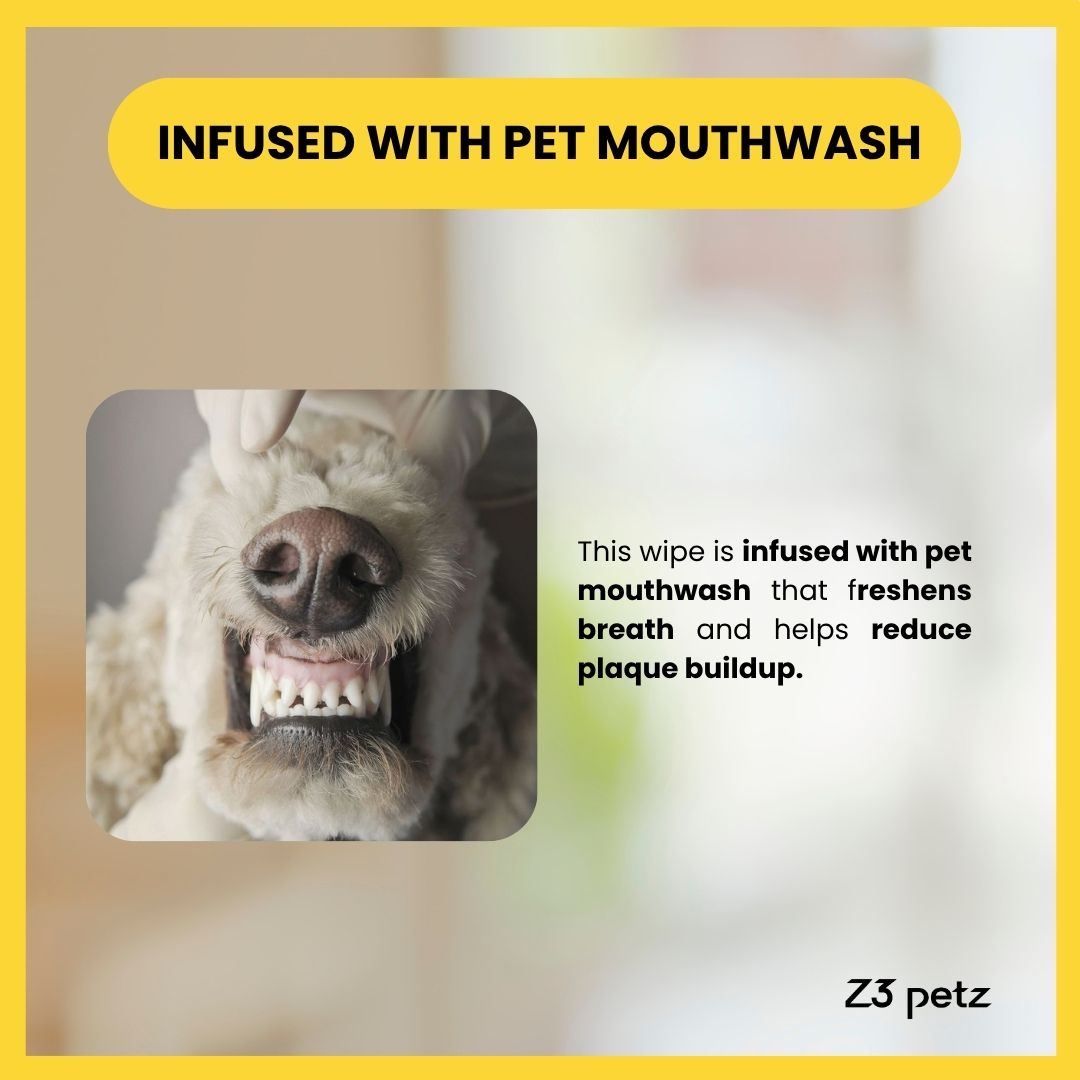 Z3 Pet Dental Finger-Wipes