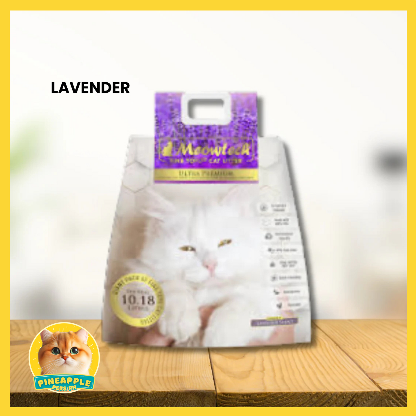 Meowtech Premium Cat Litter Sand 12.18L