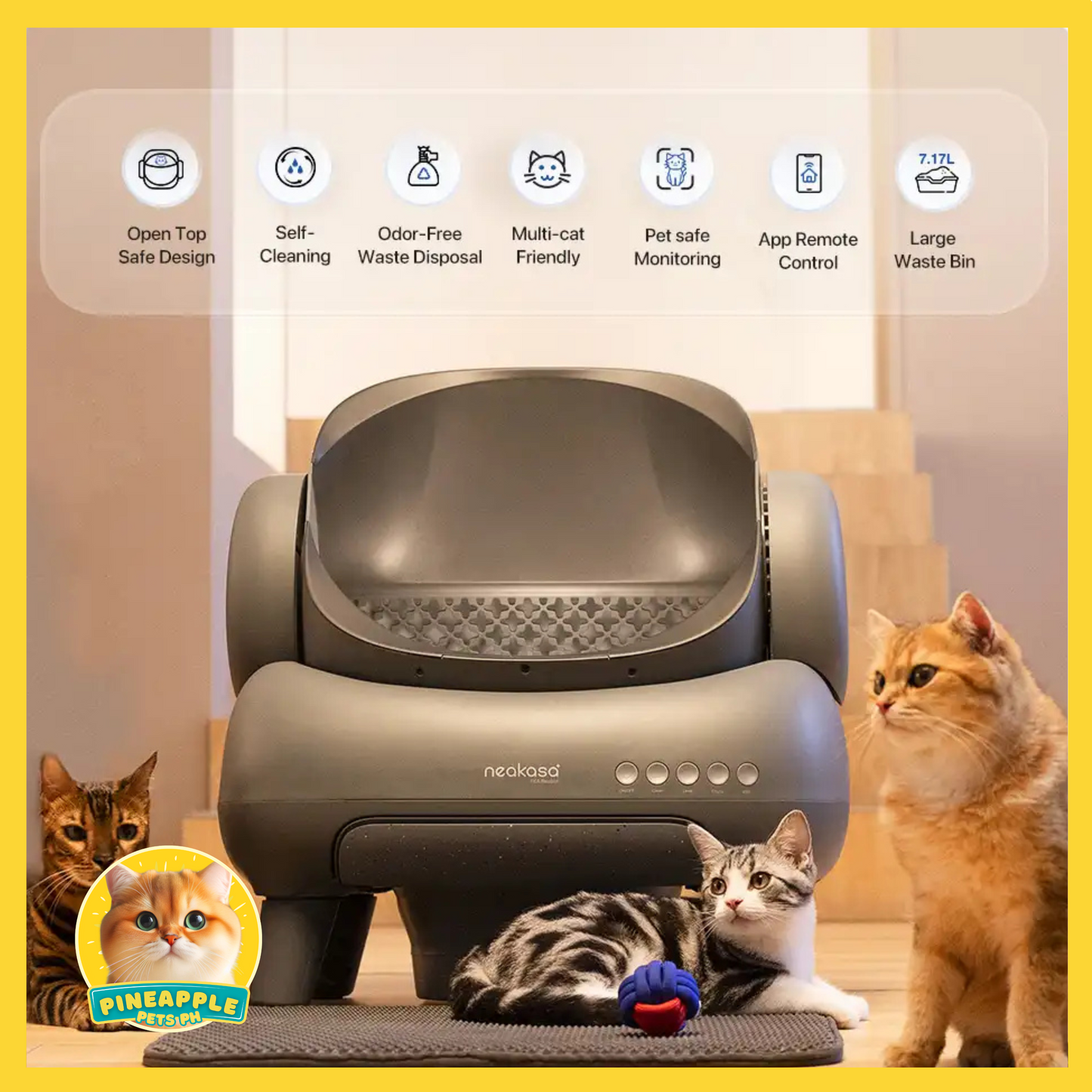 Neakasa M1 Open-top Automatic Cat Litterbox