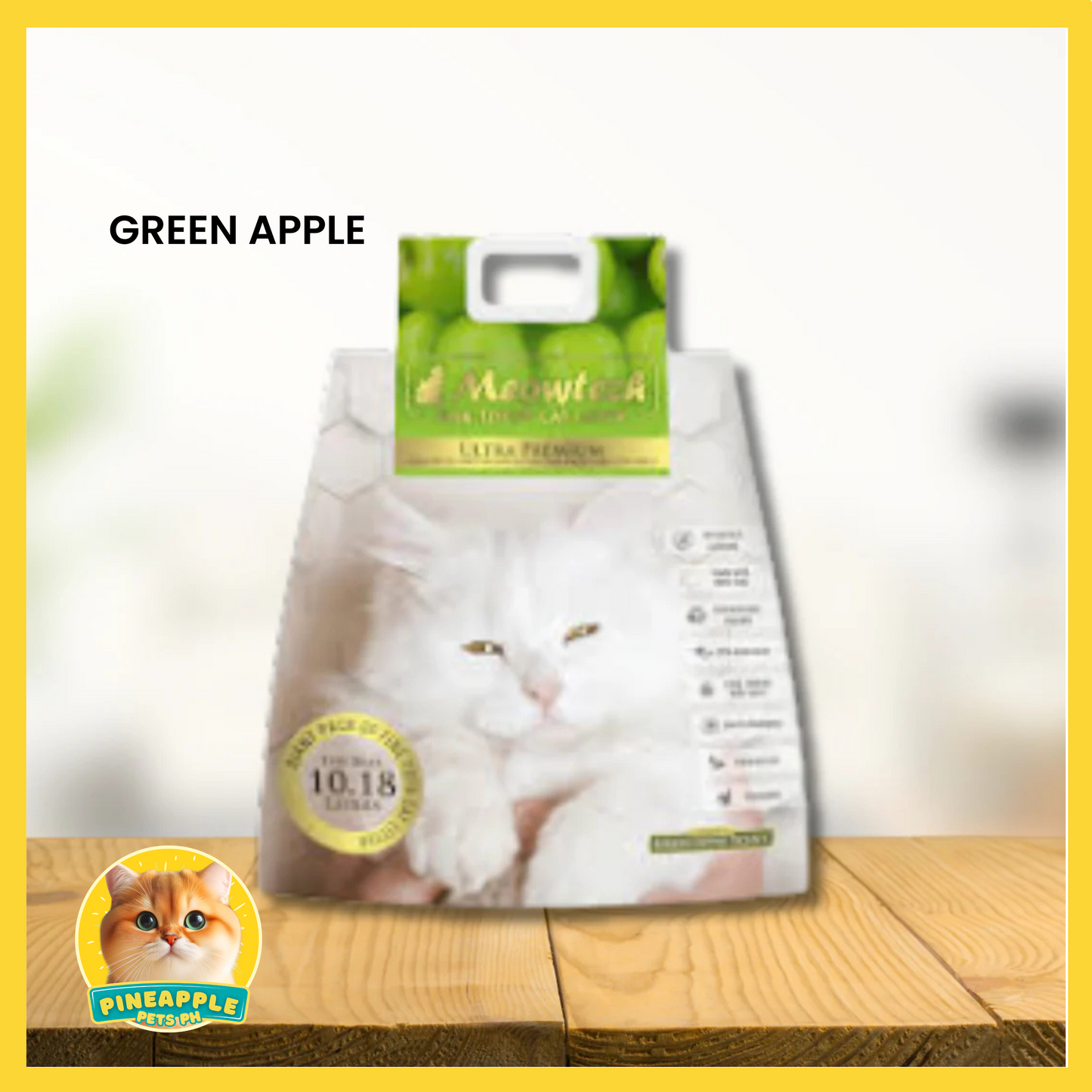 Meowtech Premium Cat Litter Sand 12.18L