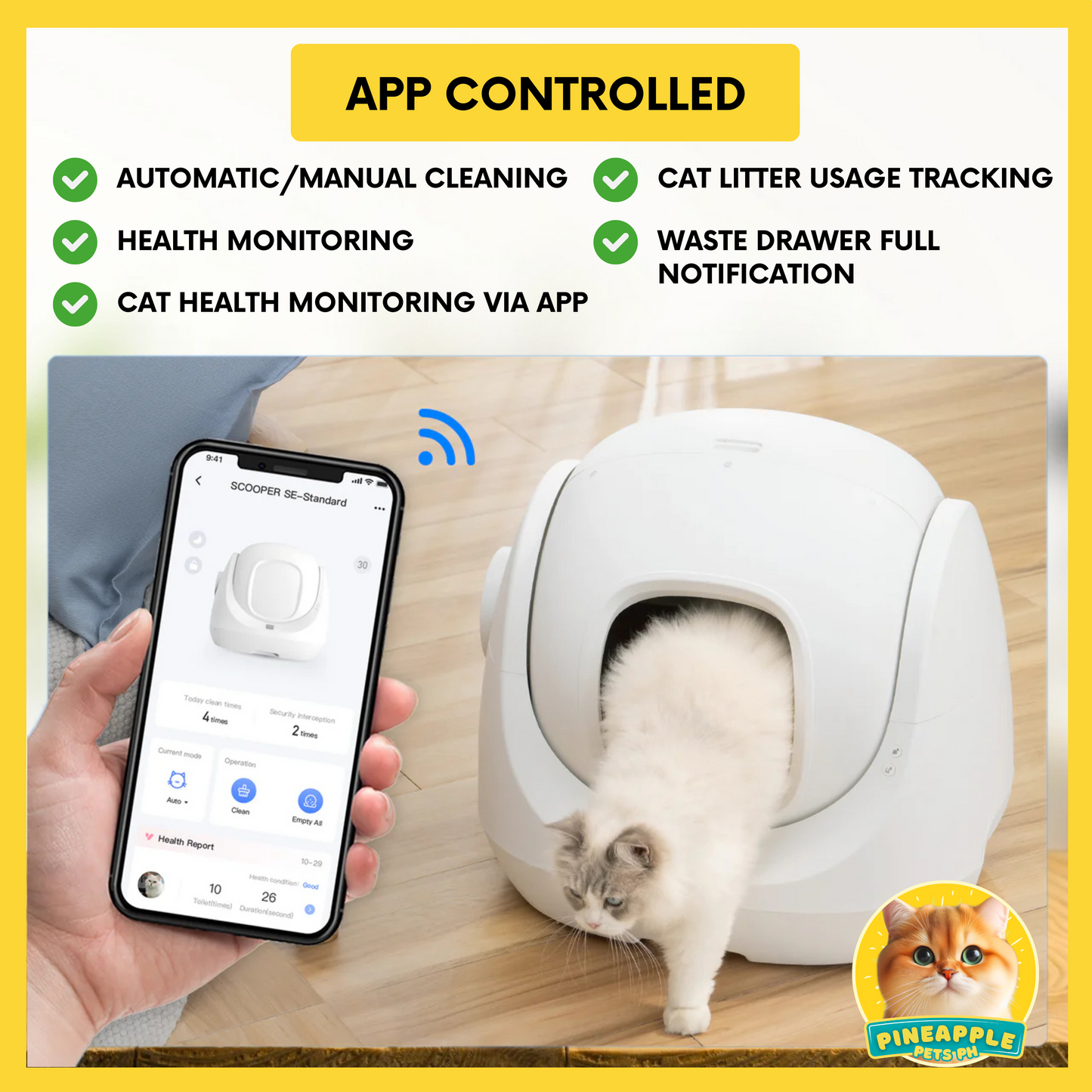 Catlink Baymax Scooper SE Automatic Litterbox