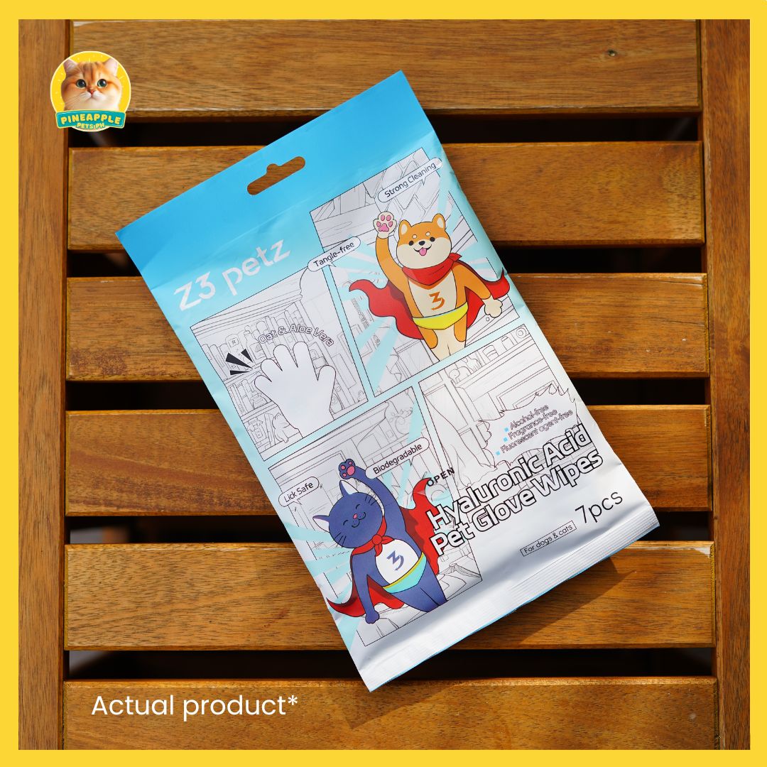 Z3 Hyaluronic Acid Pet Glove-Wipes