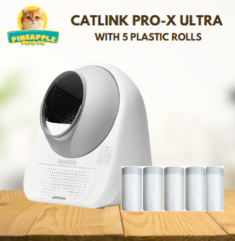 Catlink Pro-X Ultra with AI Camera, Voice and Wifi Automatic Litterbox For Cats