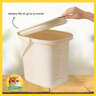Meoof Anti Bacterial Vacuum Pet Food Bucket 13L