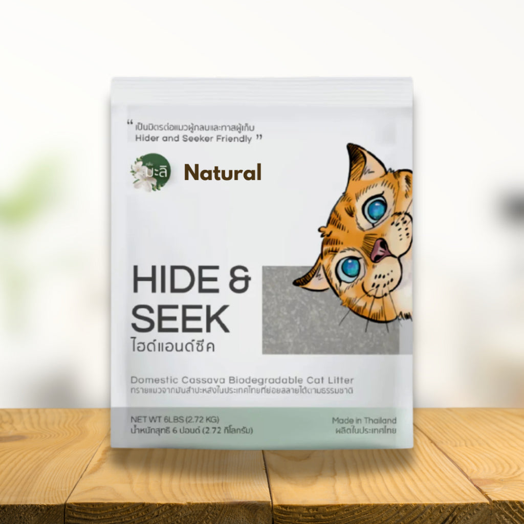 Hide and Seek Cassava Litter 6L (2.7kg)