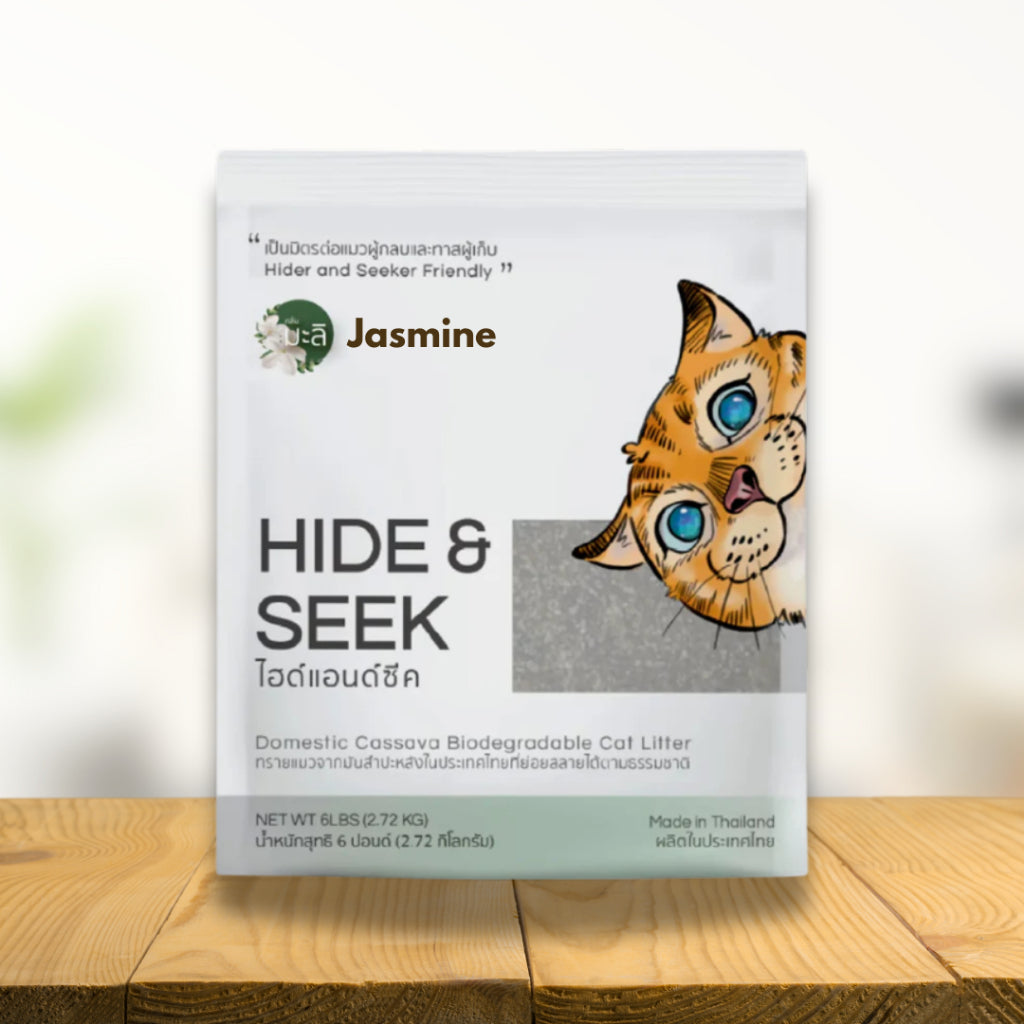 Hide and Seek Cassava Litter 6L (2.7kg)