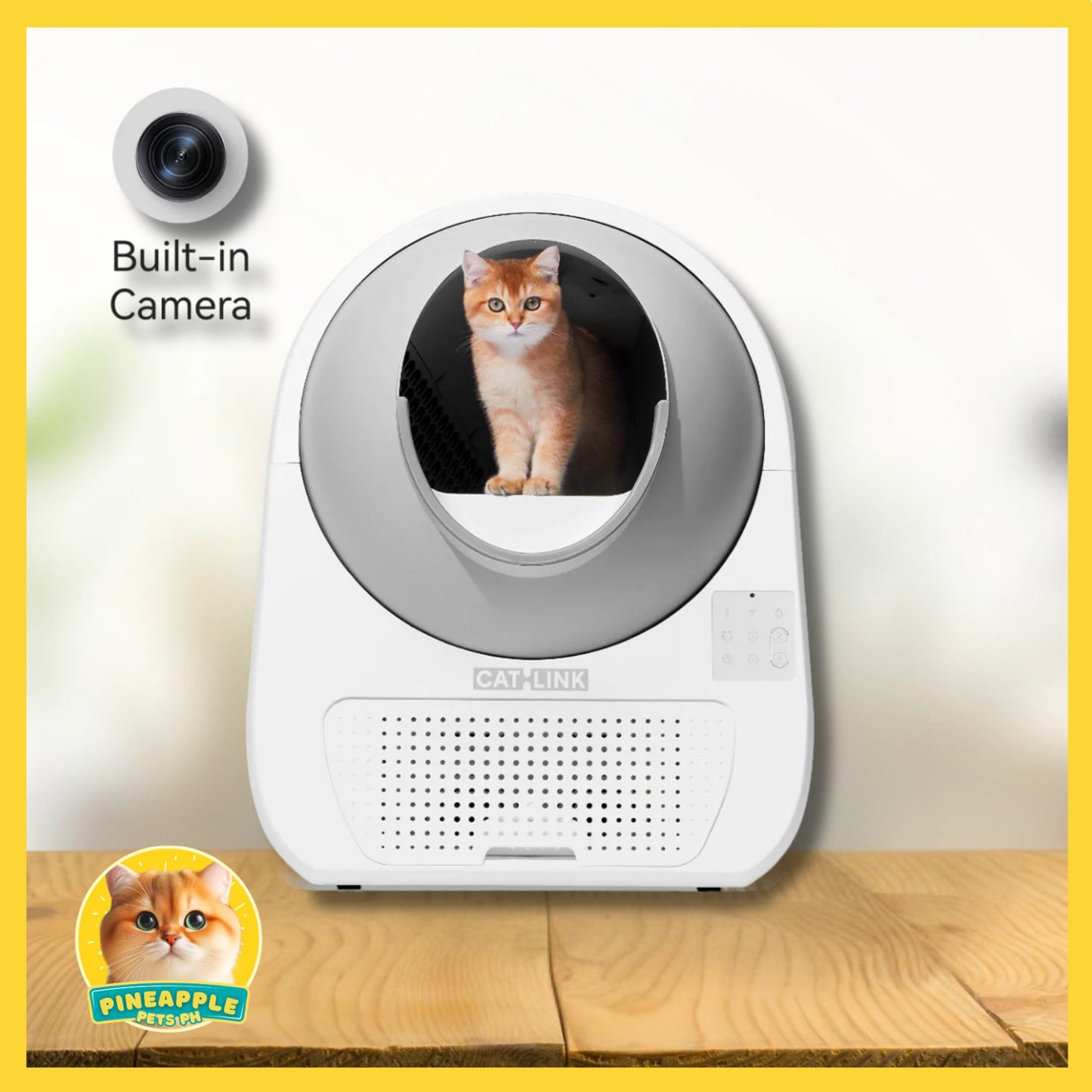 Catlink Pro-X Ultra with AI Camera, Voice and Wifi Automatic Litterbox For Cats