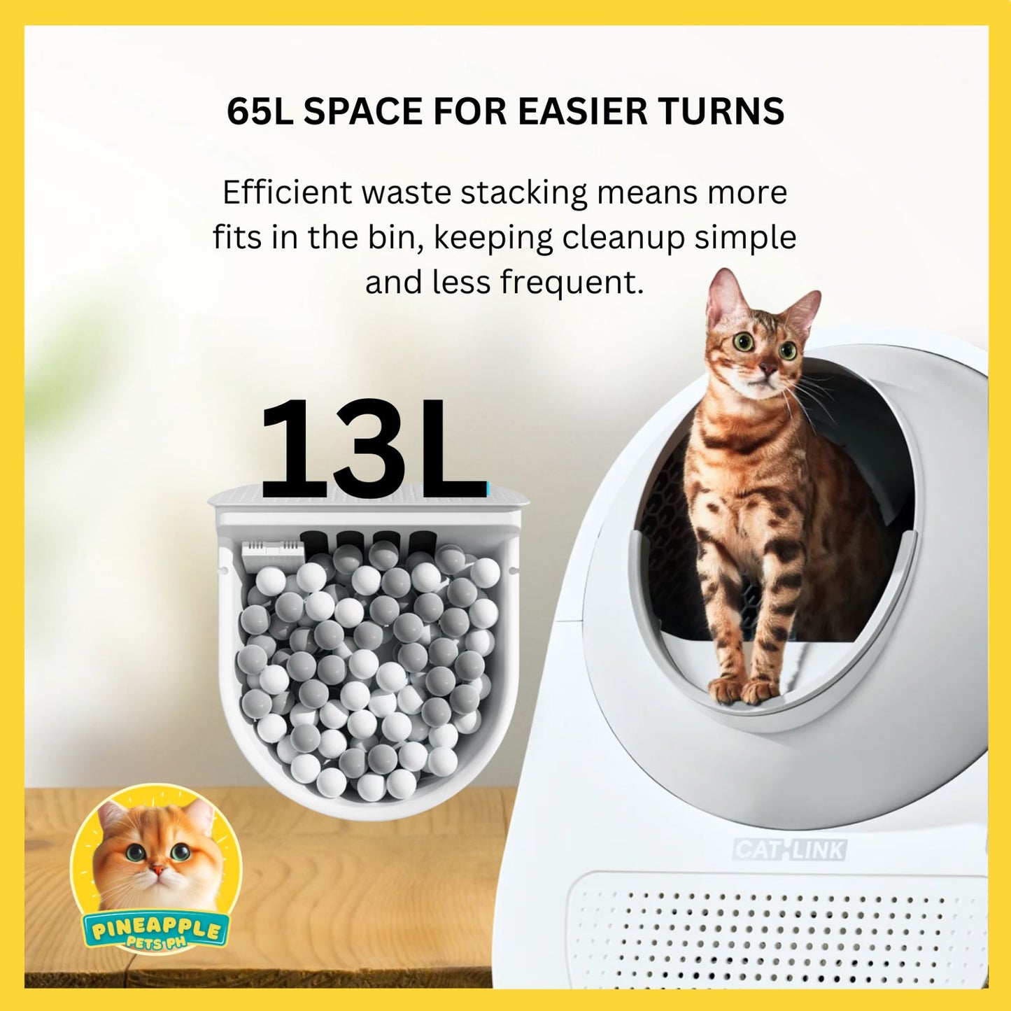Catlink Pro-X Ultra with AI Camera, Voice and Wifi Automatic Litterbox For Cats