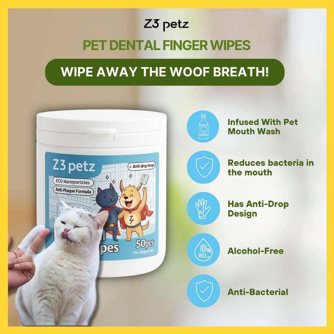 Z3 Pet Dental Finger-Wipes