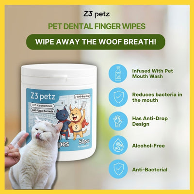 Z3 Pet Dental Finger-Wipes