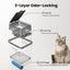 [PRE-ORDER] Neakasa PooGuard Litter Disposal Bin, 9.2L Trash Can for Cat Litter, Dog Waste & Diapers, with Viewing Window, Wider Opening, and 4-Month Refill Bag