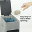 [PRE-ORDER] Neakasa PooGuard Litter Disposal Bin, 9.2L Trash Can for Cat Litter, Dog Waste & Diapers, with Viewing Window, Wider Opening, and 4-Month Refill Bag