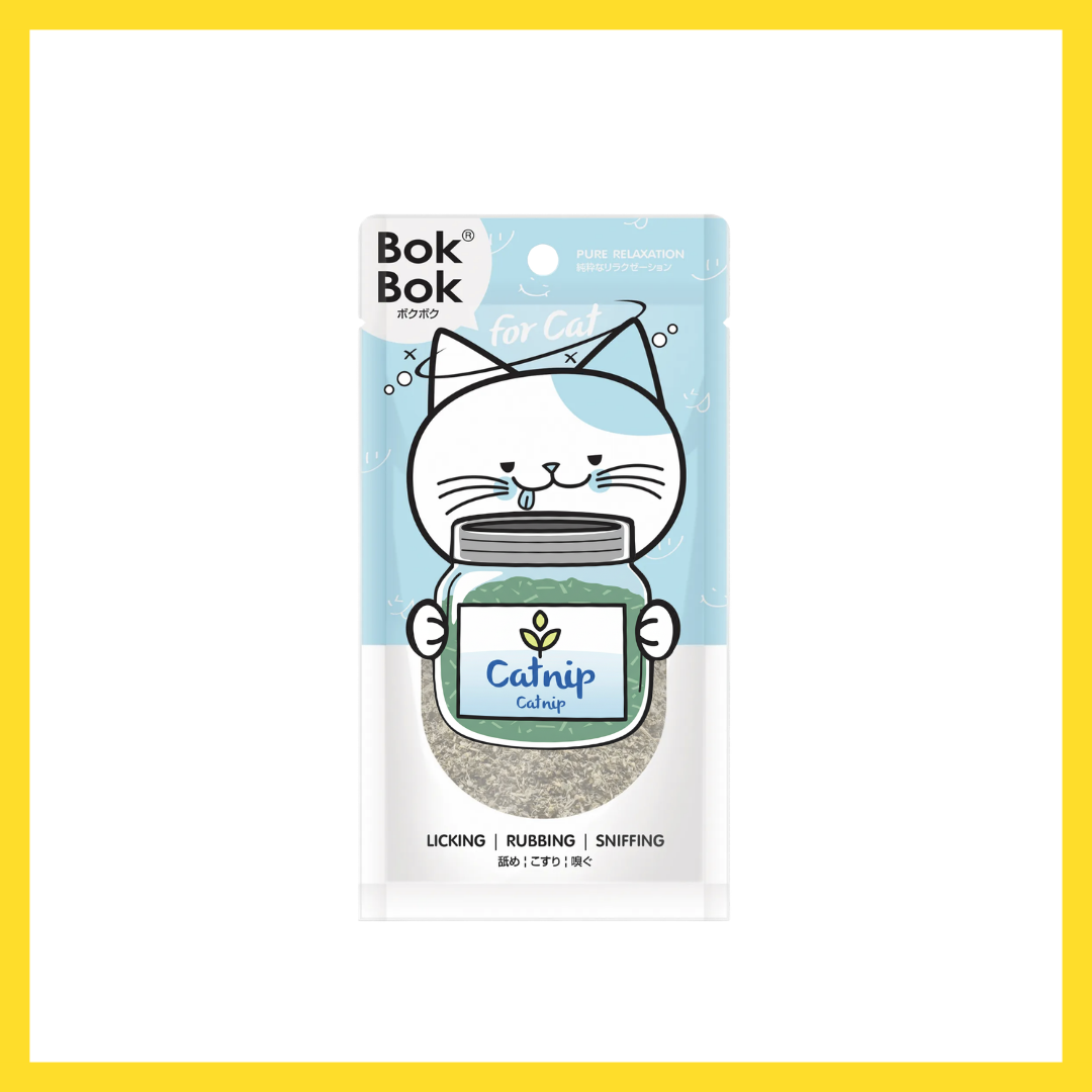 BokBok Catnip Cat Treats 25g