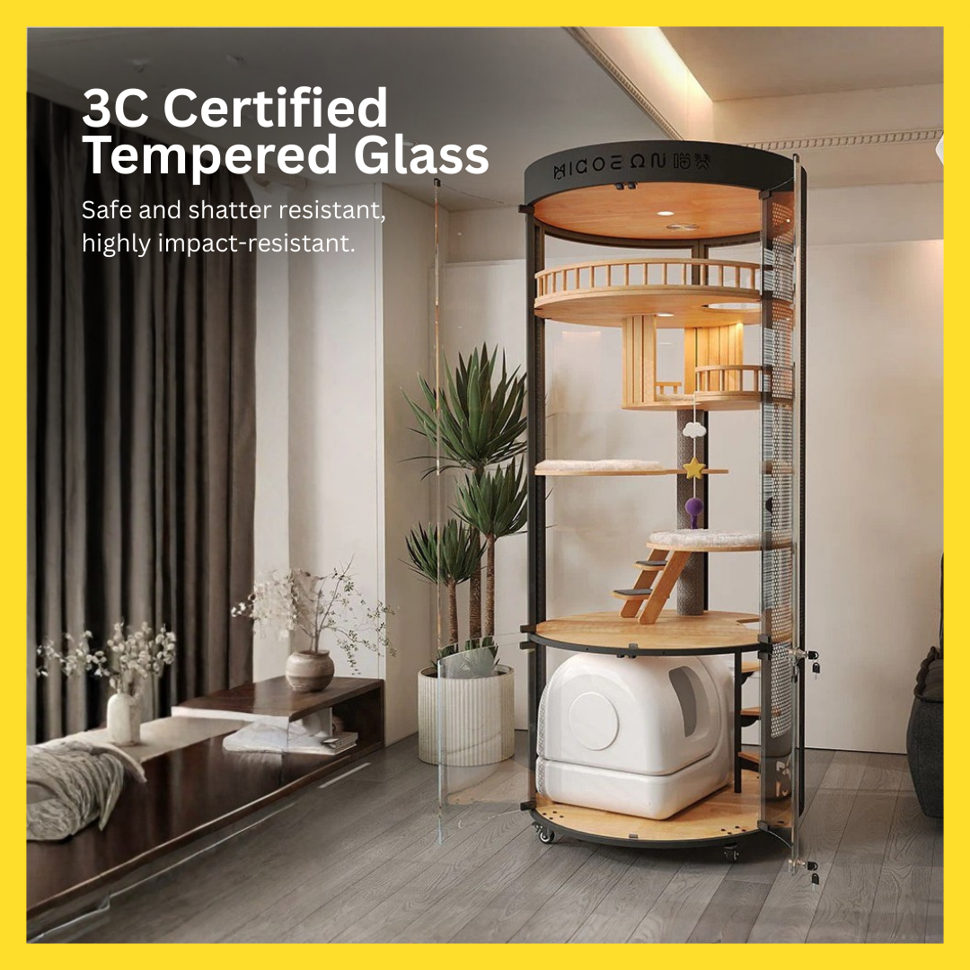 MeowCasa Premium Cat Villa