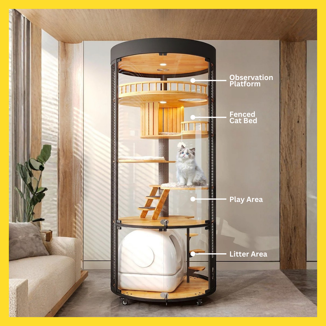 MeowCasa Premium Cat Villa