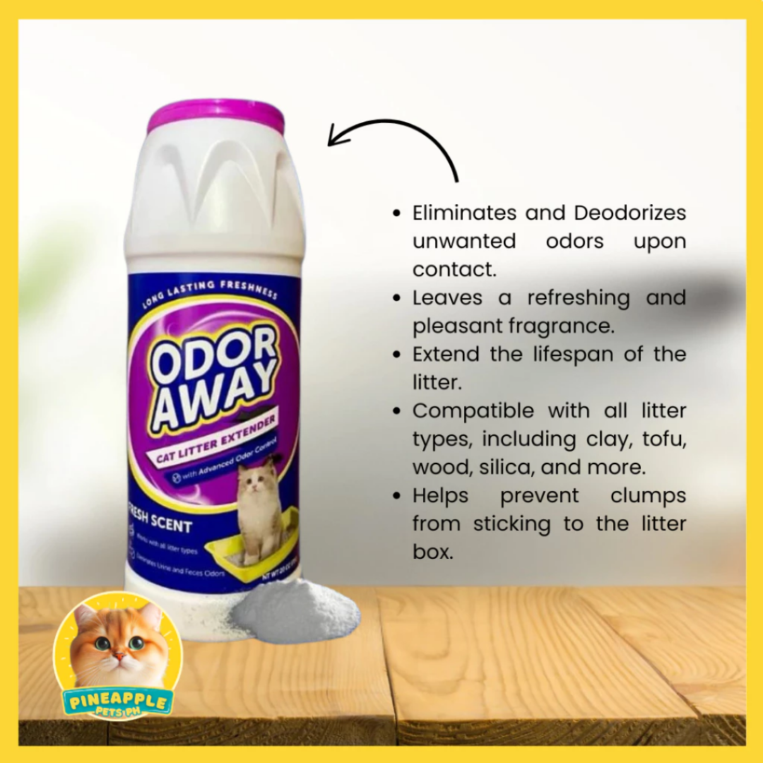 Easy Scoop Odor Away Cat Litter Extender