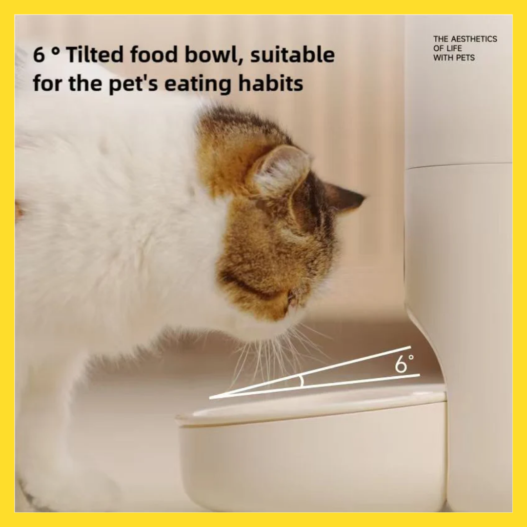 Meoof Swissroll Automatic Pet Feeder for Cats and Dogs