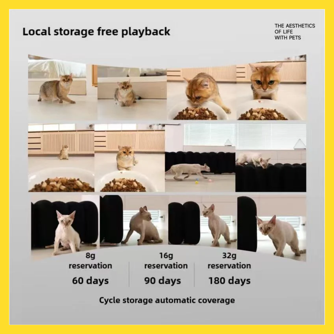 Meoof Swissroll Automatic Pet Feeder for Cats and Dogs