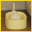 Meoof Minimalist High-Sided Litterbox with Scoop