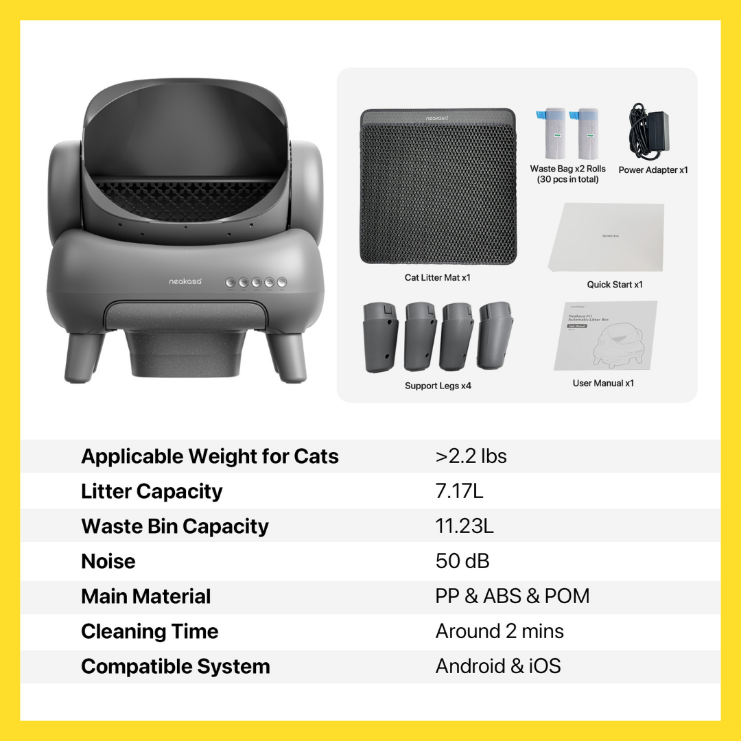 (PRE-ORDER) Neakasa M1 Plus Automatic Litterbox