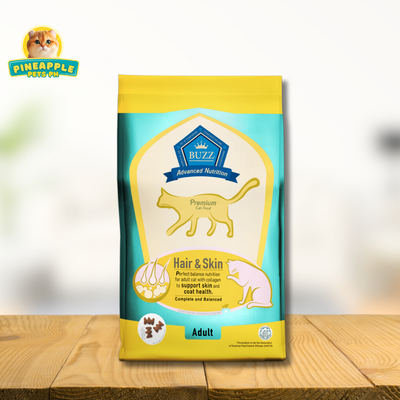 Buzz Hair & Skin Cat Food 3kg