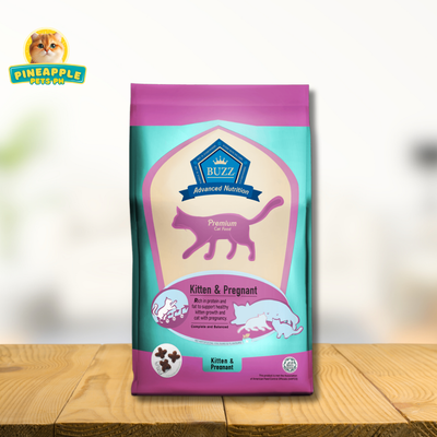 Buzz Kitten & Pregnant Cat Food 3kg