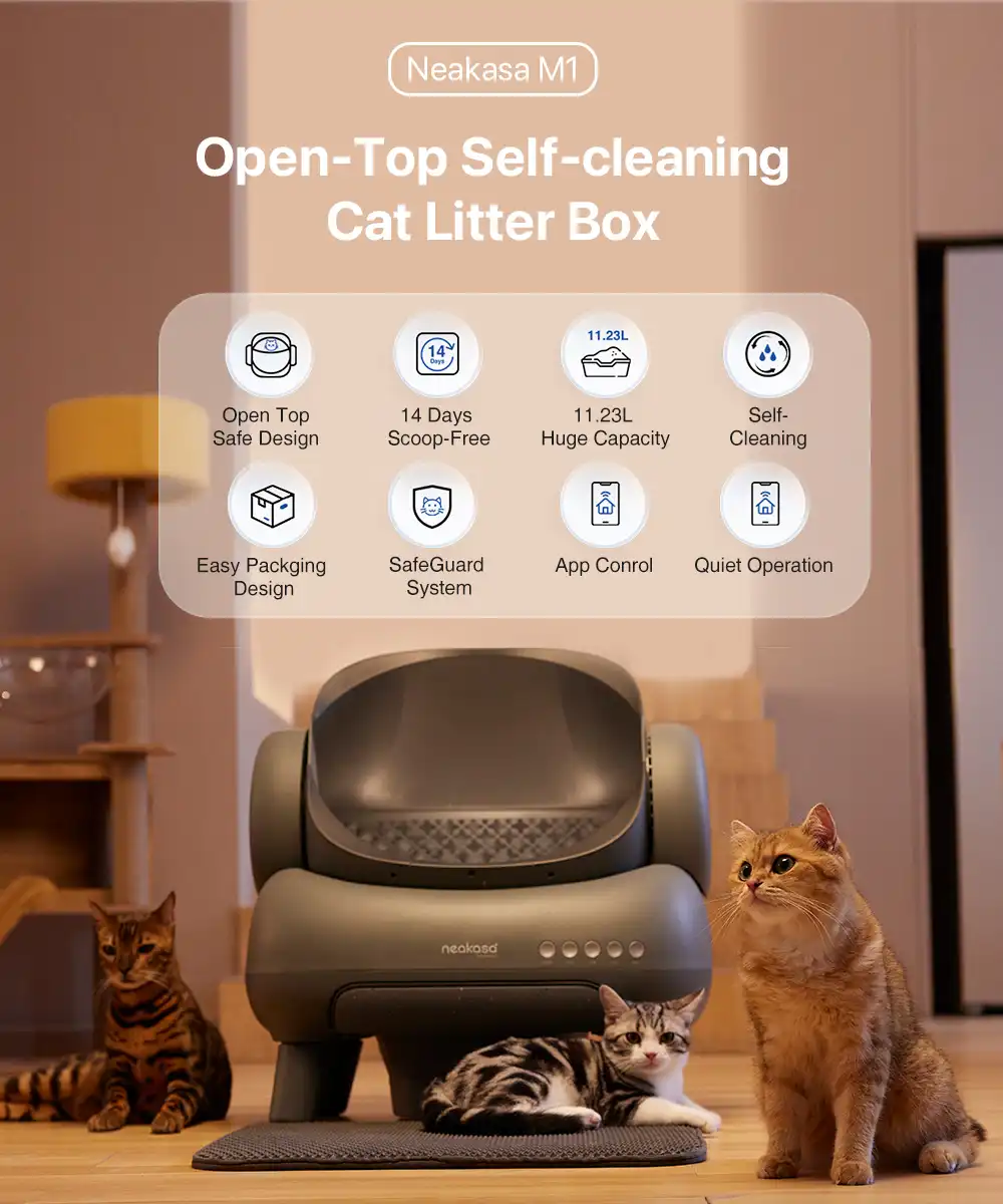 Neakasa M1 Open-top Automatic Cat Litterbox