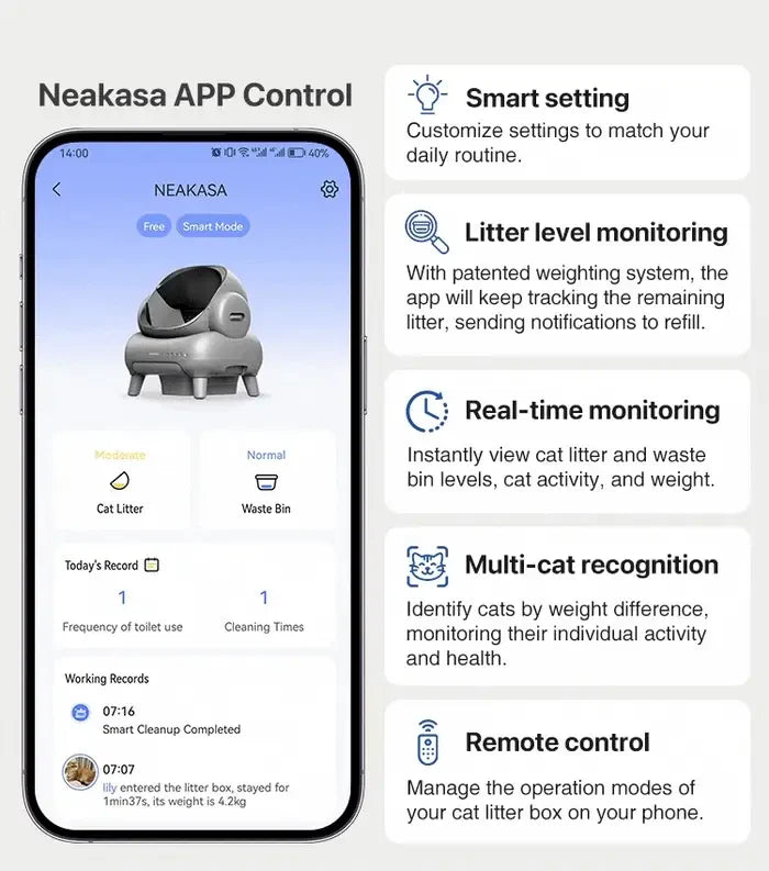 Neakasa M1 Open-top Automatic Cat Litterbox