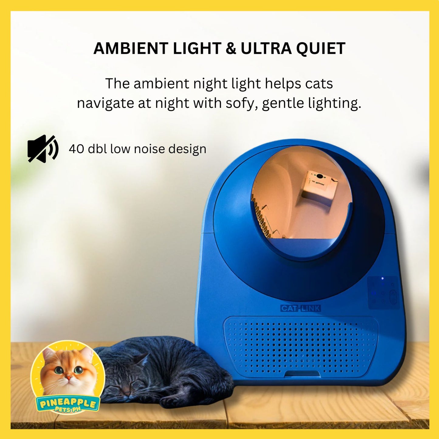 Catlink Pro-X Ultra with AI Camera, Voice and Wifi Automatic Litterbox For Cats